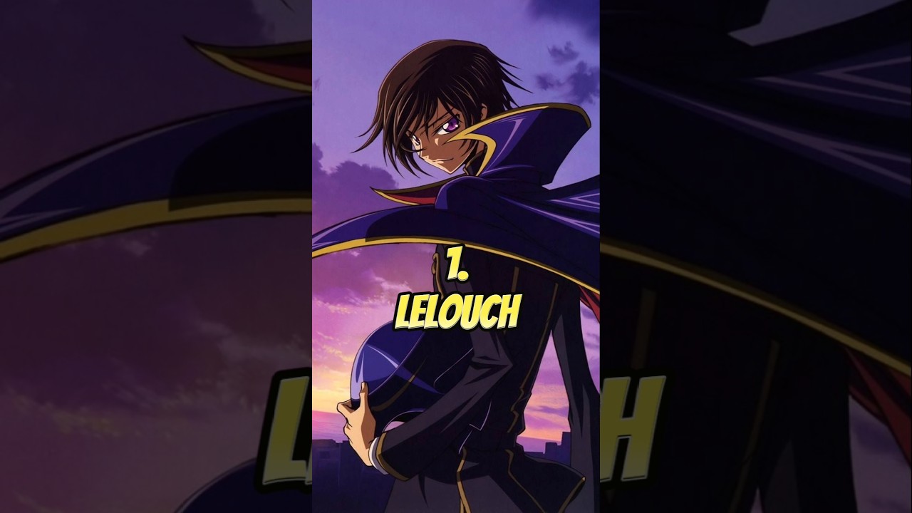 Top5 strongest characters in Code Geass