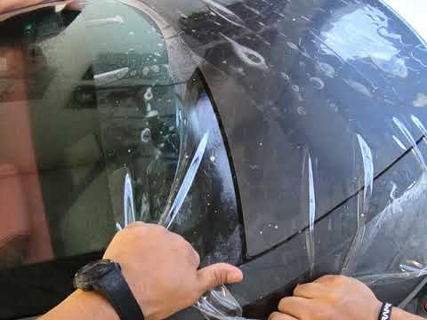 2019 BMW Paint Protection Film 1 piece rear trunk...Like Tesla model 3 Installation!!