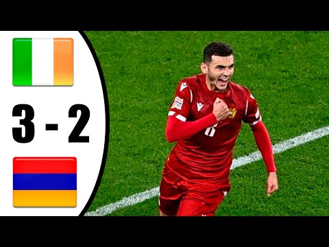 Ireland vs Armenia 3-2 All Goals & Highlights 27/09/2022 HD