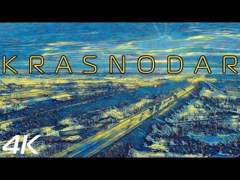 Krasnodar cinematic drone video 4k footage