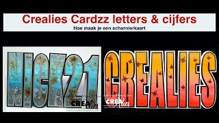 Crealies Cardzz letters & cijfers  (Nederlands gesproken)