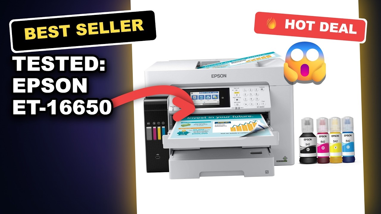 Tested: Epson ET-16650 EcoTank Pro - Is This The Best Wide-Format Printer?