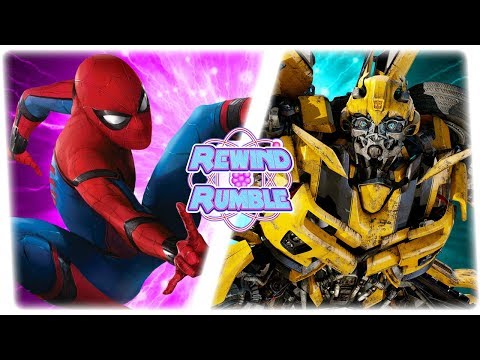SPIDER-MAN vs BUMBLEBEE! (Avengers vs Transformers 3D Animation) | REWIND RUMBLE!
