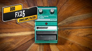 Video thumbnail for DOD FX25 Envelope Filter Pedal by Vintage Guitar Workshop