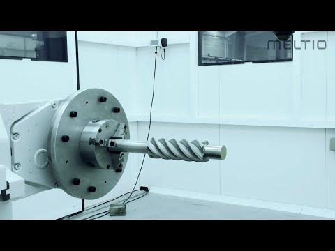 3D Printed Metal Rotary-Screw Compressor - Meltio Engine Robot Integration