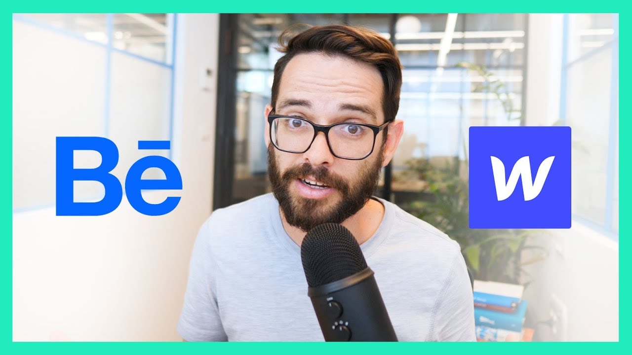 Create a Behance Style Portfolio in 7 Minutes with Webflow