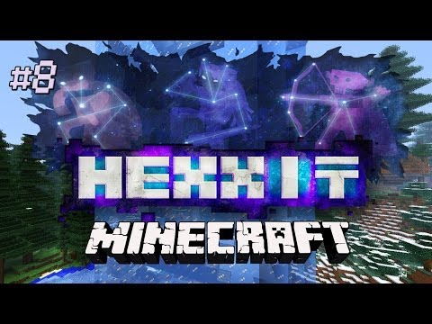 Minecraft: Hexxit Mod Pack- Let's Play Ep.8  (Battle Tower Attack!)
