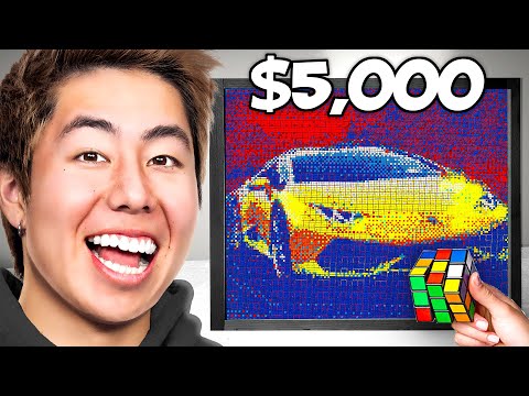 Best 1,000 Rubik's Cube Art Wins $5,000 Challenge!