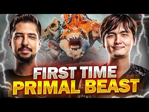 w33 & iceiceice Testing New Hero Primal Beast on 7.31 Patch