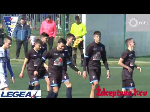 OMLADINSKA LIGA VOJVODINE / FK SPARTAK ŽK - FK ŽELEZNIČAR  - 6:0 / XIX KOLO / 12.03.2023