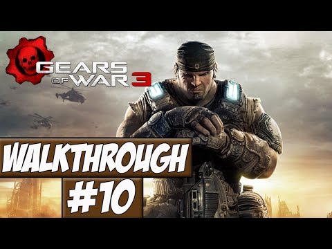 Gears Of War 3 - Walkthrough Ep.10 w/Angel - Through The Valley Of Death!