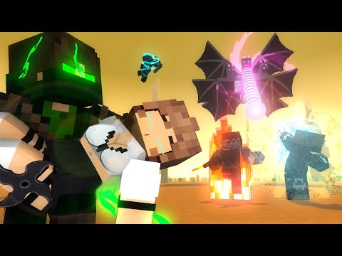 Bandit Adventure Life - FINAL BOSS FIGHT SEASON 2! - Episode 12 - Minecraft Animation