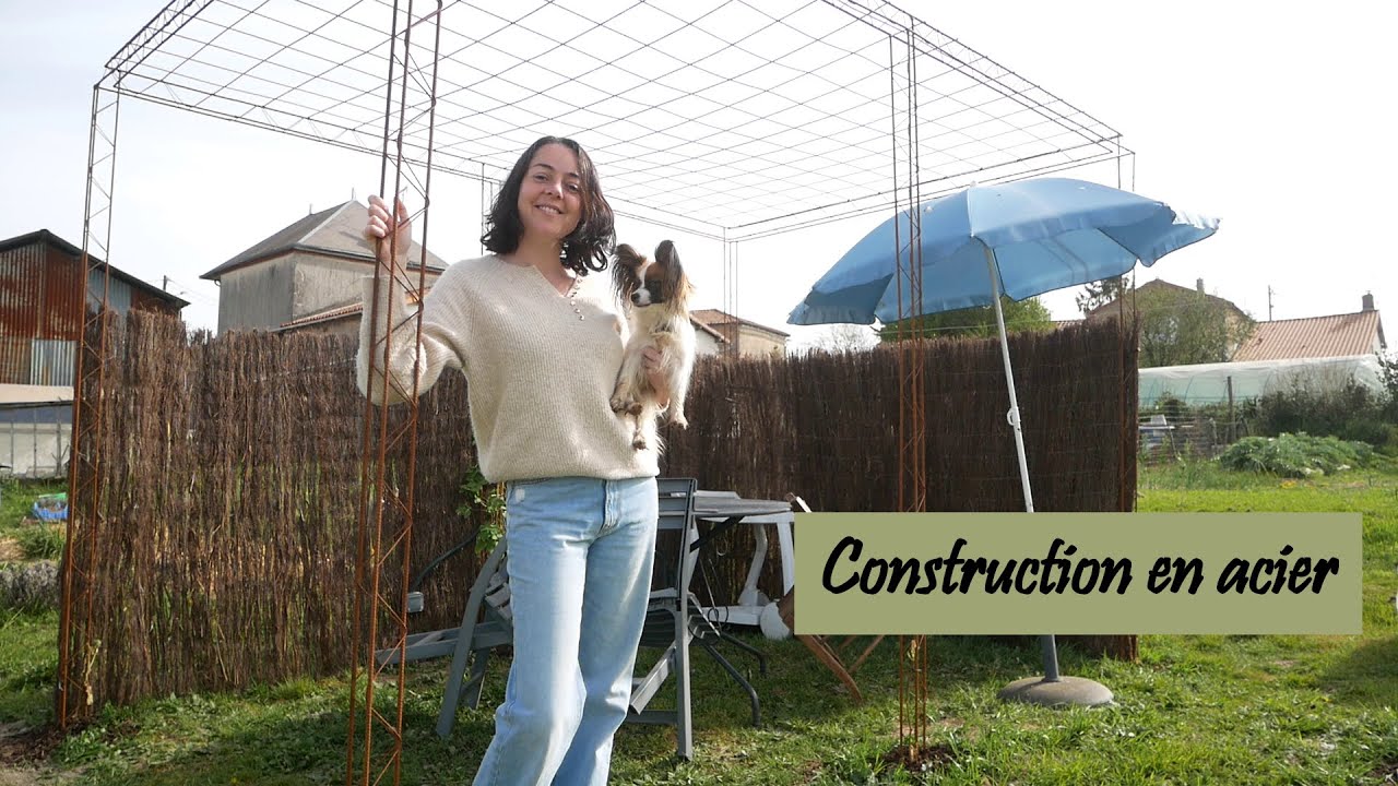 Comment réaliser une pergola de 6x4m pour 120€ 👩‍🔧