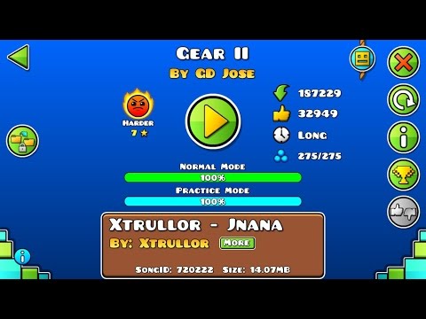 Geometry Dash: Gear II by GD Jose (EPIC harder) [60fps]
