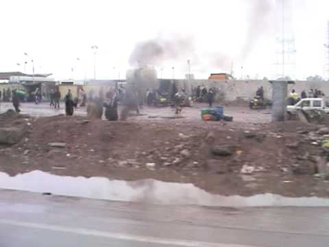 Driving through Southern Baghdad