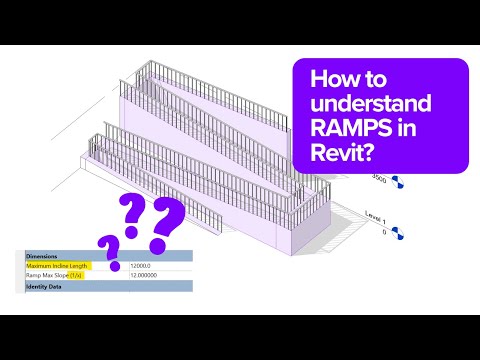 How to understand and draw RAMP in Revit!