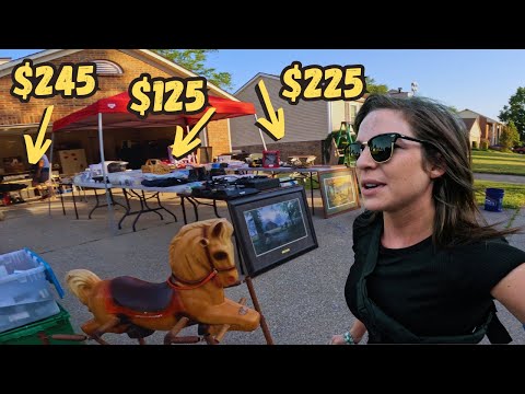 $1 Garage Sale for the WIN