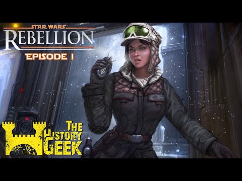 Star Wars: Rebellion (Lázadás) társasjáték gameplay - Episode I | Ackbar nélkül is megy ez? - The History Geek