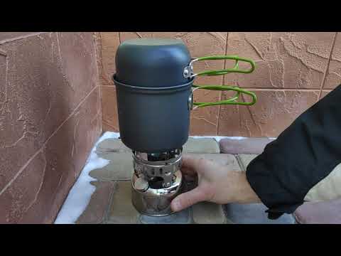 Lixada gasoline stove -15°C winter test