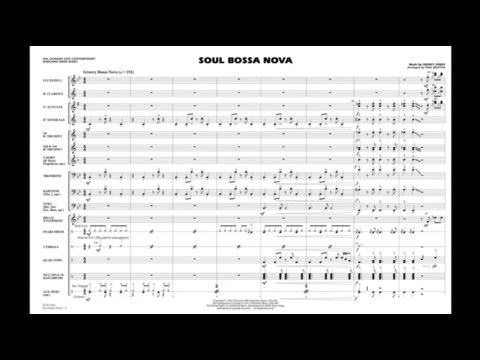 Soul Bossa Nova by Quincy Jones/arr. Paul Murtha