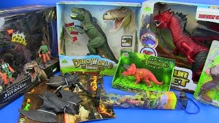 DINOSAURS TOYS FOR KIDS ! Dinosaurs Jurassic World T-Rex,Dragon ..video for kids