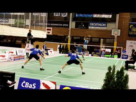 Czech Open 2017 - MD Milosz Bochat, Adam Cwalina  - Peter Briggs, Tom Wolfenden - 2. game