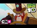 Ben 10-speelgoed in actie | Herbeleef het gevecht met Kanonbal! | Cartoon Network