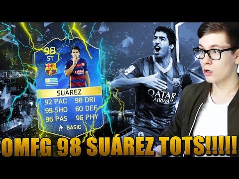 FIFA 16: SUÁREZ TOTS 98 OMFG (DEUTSCH) - RIP FIFA 16: ULTIMATE TEAM [BEST STRIKER ON THE PLANET!]