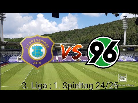 3 Tore in 13 Minuten! 🔥 Erzgebirge Aue vs. Hannover 96 II Stadionvlog 🏟⚽️