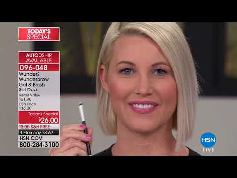 HSN | Wunderbrow Beauty / LORAC Cosmetics 03.12.2018 - 06 PM
