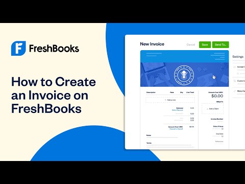 How to Create an Invoice on FreshBooks | FreshBooks Accounting