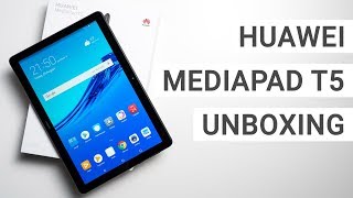 Huawei MediaPad T5 10 Unboxing & Hands On
