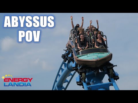 Abyssus POV (Front + Back Row), Energylandia New-for-2021 Vekoma Launch Coaster | Non-Copyright