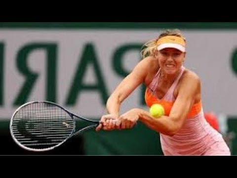 Maria Sharapova Big Win Over Garbine Muguruza - French Open 2014