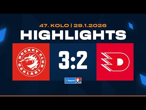 Highlights | HC Oceláři Třinec vs. HC Dynamo Pardubice 3:2 | 29.01.2026