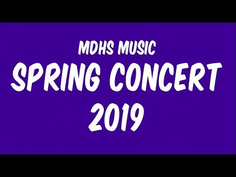 MDHS Spring Concert 2019 - Grade 9 Band - Aladdin Medley