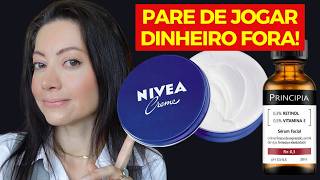 I mixed Retinol Principia with Nivea Blue Tin: LESS WRINKLES IN 7 DAYS | Dr. Greice