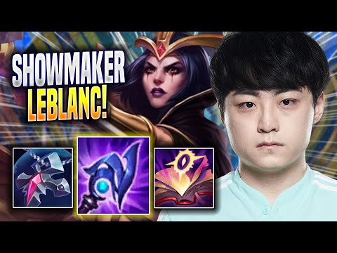 SHOWMAKER PERFECT GAME WITH LEBLANC! - DK ShowMaker Plays Leblanc MID vs Sylas! | Season 2022