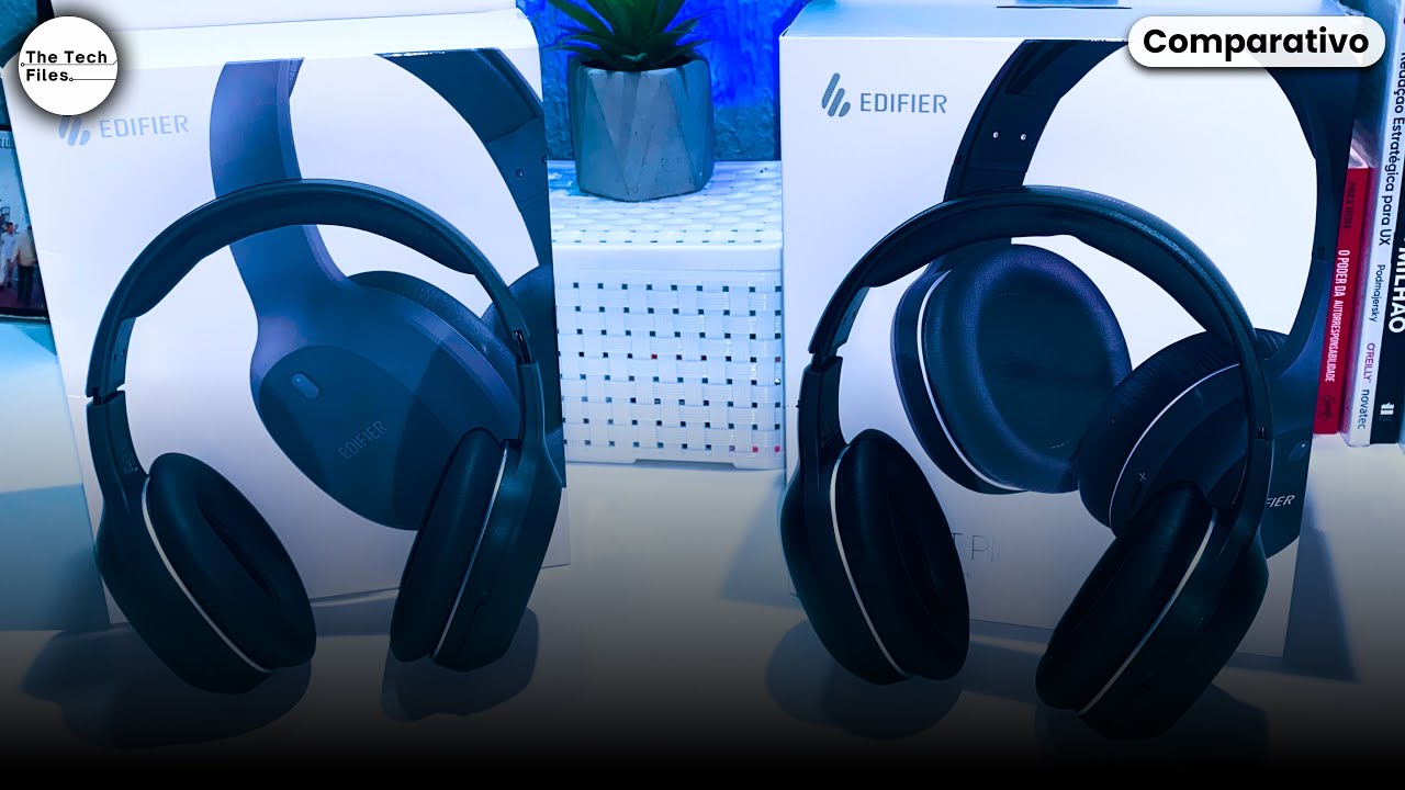 EDIFIER W600BT Vs. W800BT PLUS | Qual o melhor FONE BLUETOOTH pra você? | Comparativo