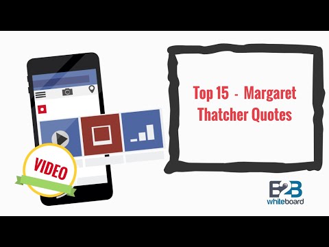 Top 15  -  Margaret Thatcher Quotes