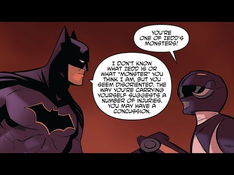 Batman Meets the Power Rangers – Full Story