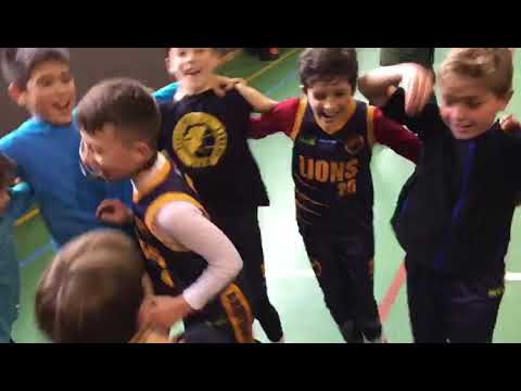 Victoria de nuestros alevines 1 año masculino en casa de CB Pozuelo