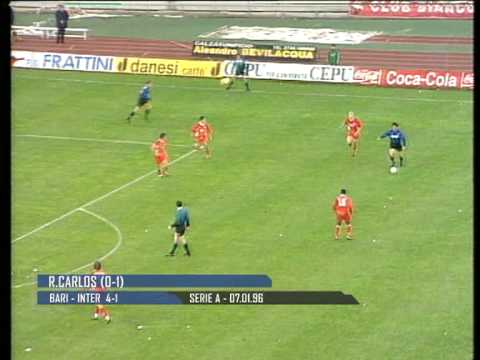 Roberto Carlos al INTER (1995-1996)