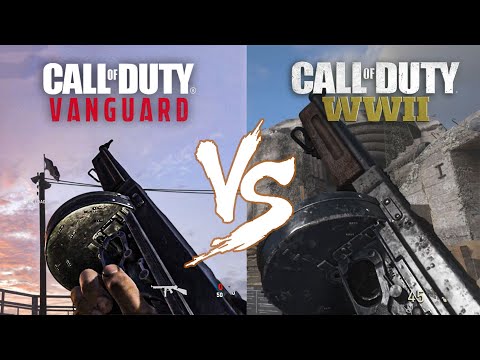 Call of Duty Vanguard vs Call of Duty WW2 | Weapons Comparison | Reload Animations | Gun Sounds