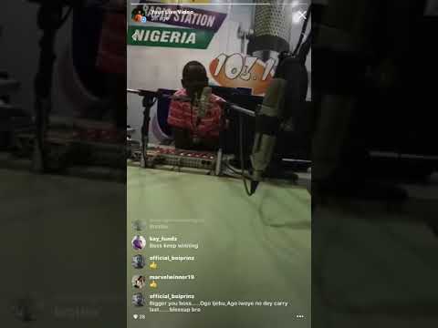 Cash Pablo live on @unilagfm #cashpablo