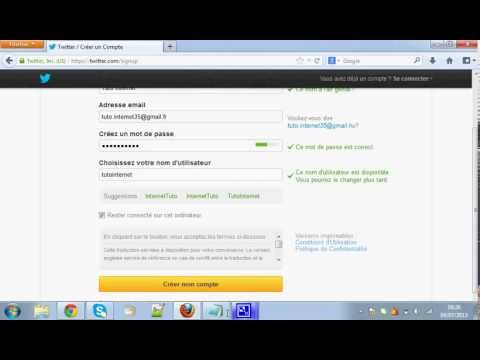 comment s'inscrire sur twitter mobile
