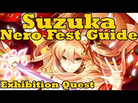 Suzuka Gozen Exhibition Quest Guide - FGO Nero Fest 3