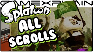 Splatoon - All 27 Sunken Scrolls