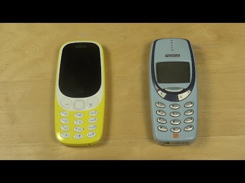 Nokia 3310 2017 vs. Old Nokia 3310 - Which Is Faster?