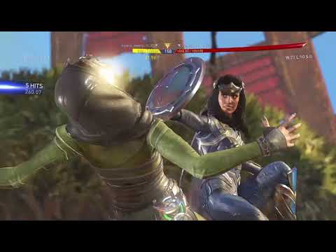 Injustice 2- Rewind(Wonder Woman) vs Semiij(Enchantress) High Level Sets 프로게이머 대전